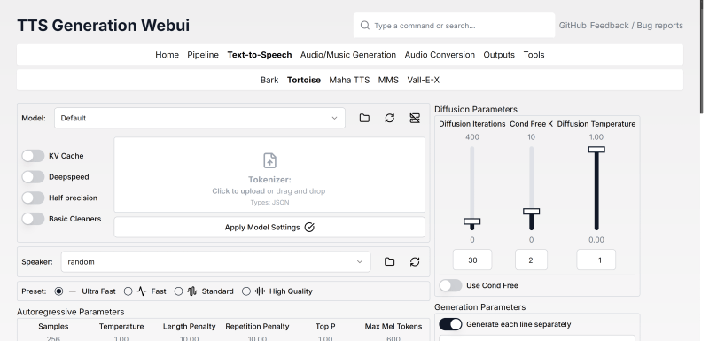 Github Grand151 Xtts2 Webui Tts Generation Web Ui Bark Musicgen - Best Ocean Patterns in 4K